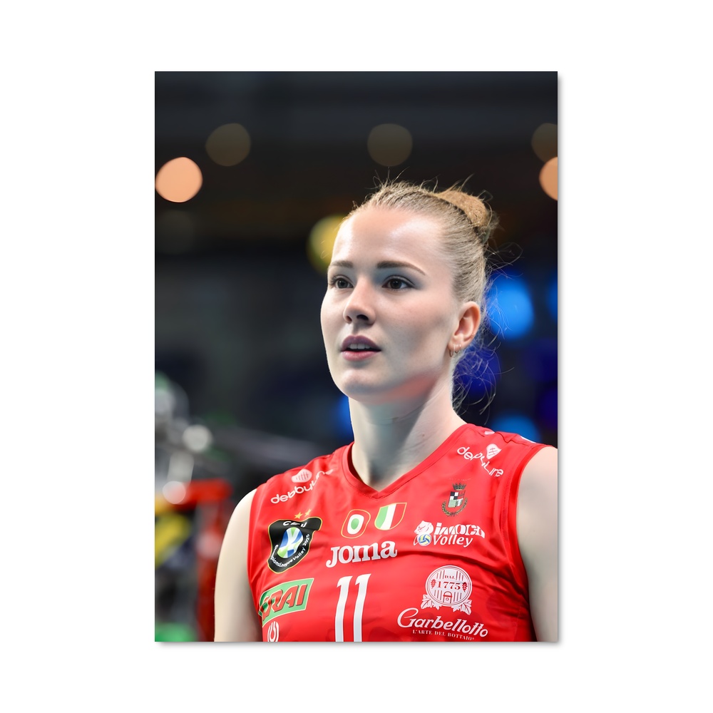 Poster La Gardienne Étoilée – affiche Volleyball